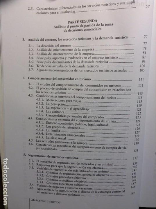 Libros de segunda mano: MARKETING TUR&Iacute;STICO (ANTONI SERRA) - Foto 4