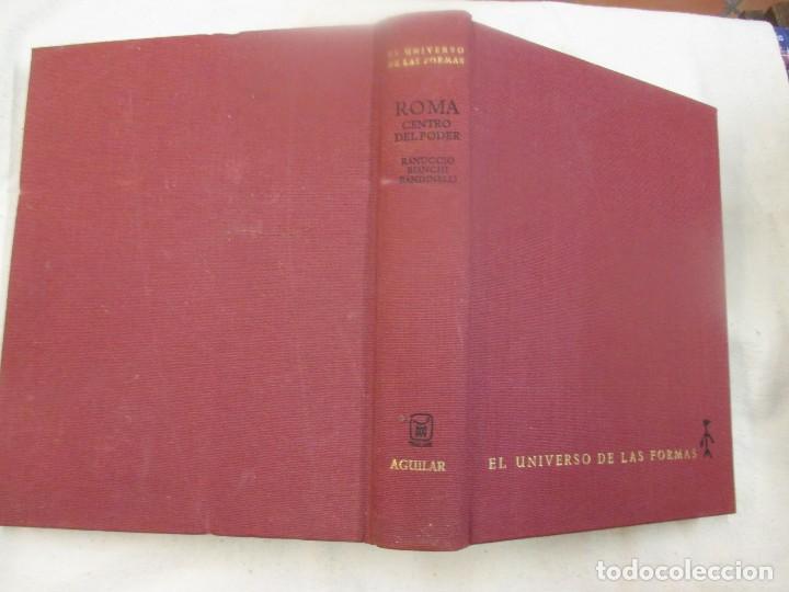 Libros de segunda mano: EL UNIVERSO DE LAS FORMAS - ROMA CENTRO DE PODER - AGUILAR 1970 + INFO - Foto 1