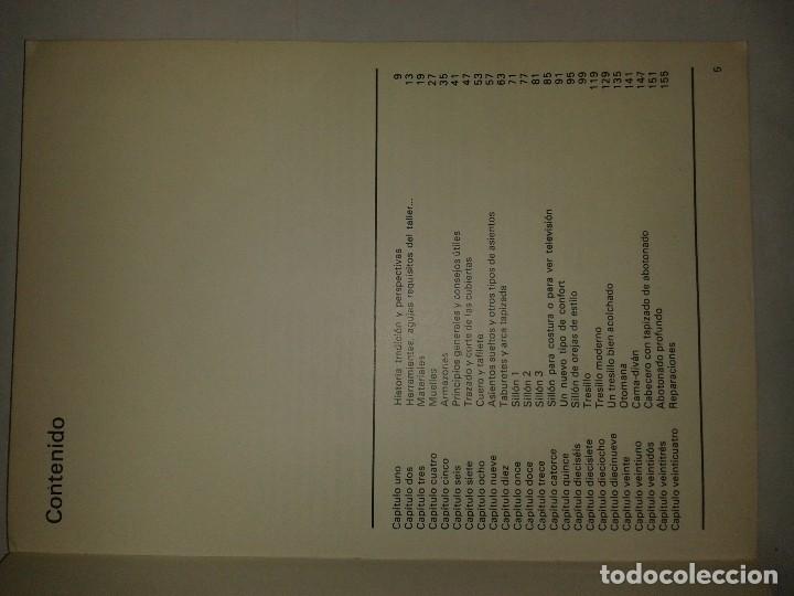 Libros de segunda mano: PR&Aacute;CTICA DEL TAPIZADO  1980  C. HOWES  2&ordm; EDICI&Oacute;N CEAC - Foto 3