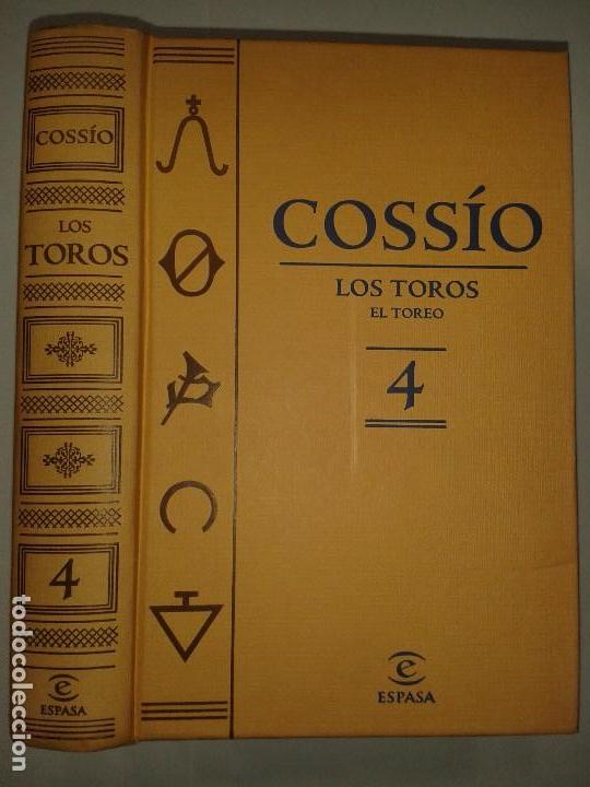Libros de segunda mano: COSS&Iacute;O  LOS TOROS EL TOREO 4  2007     ESPASA-CALPE - Foto 1