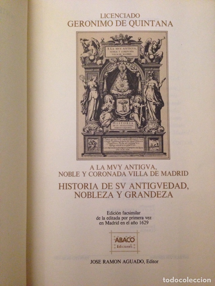 Libros de segunda mano: GRANDEZAS DE MADRID 1629 DOS TOMOS - Foto 3