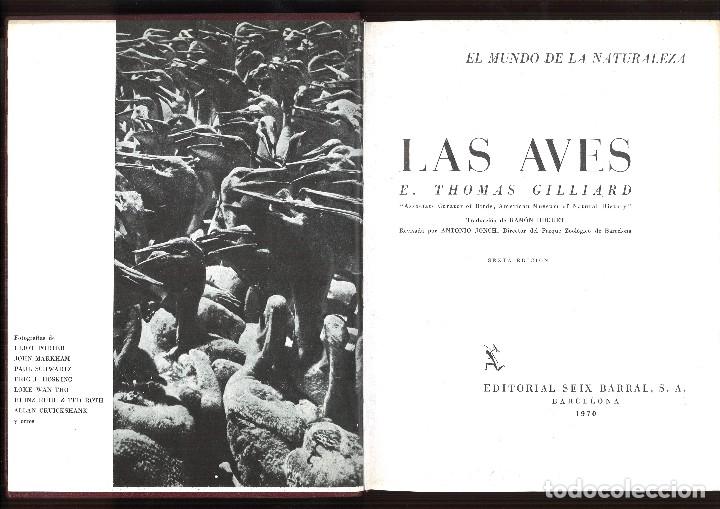 Libros de segunda mano: LAS AVES. E. Thomas Gilliard - Foto 1