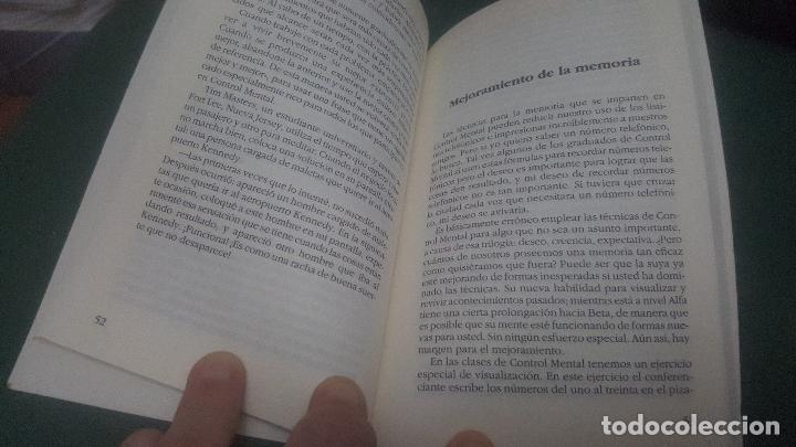 Libros de segunda mano: CONTROL MENTAL. INTRODUCCION AL METODO SILVA - Foto 2
