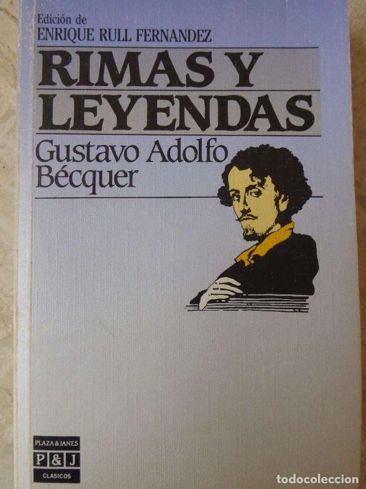 Libros de segunda mano: RIMAS Y LEYENDAS. GUSTAVO ADOLFO B&Eacute;CQUER - Foto 1