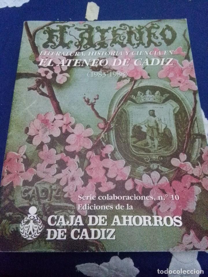 Libros de segunda mano: EL ATENEO DE C&Aacute;DIZ. EST24B6 - Foto 1