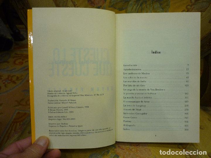 Libros de segunda mano: CUESTE LO QUE CUESTE. 11 VICTORIAS IMPOSIBLES, DE BRYAN PERRETT. - Foto 3