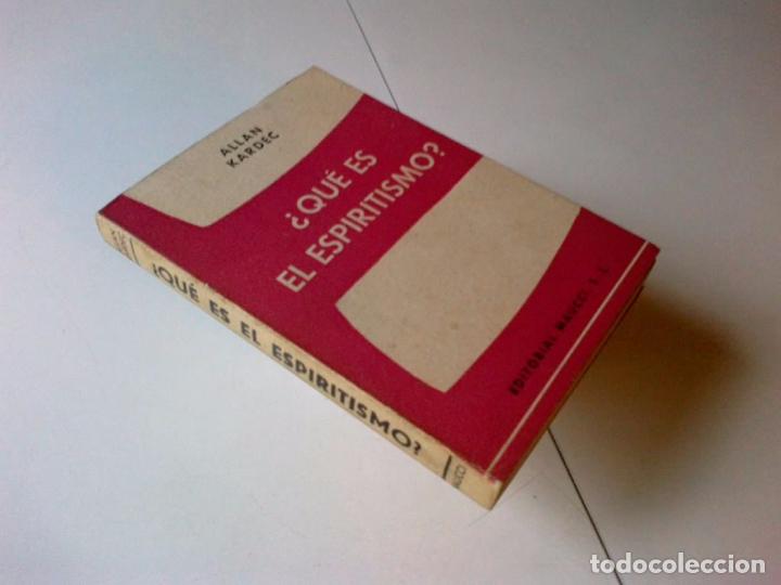 Libros de segunda mano: &iquest;QUE ES EL ESPIRITISMO?, KARDEC, ref paraciencias - Foto 1