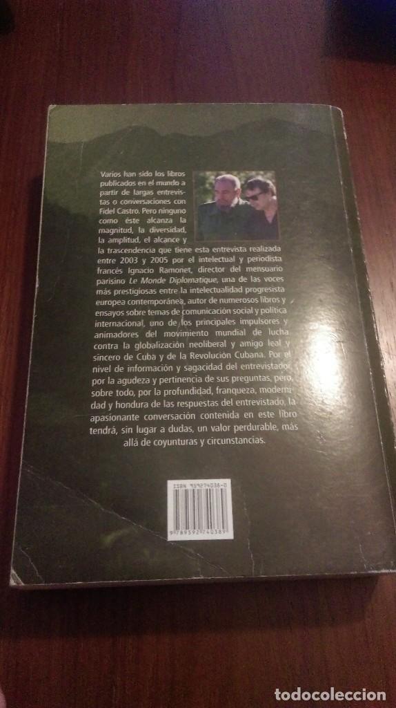 Libros de segunda mano: Cien horas con Fidel. Conversaciones con Ignacio Ramonet. - Foto 2