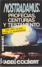 Libros de segunda mano: Nostradamus: profec&iacute;as, centurias y testamento - Abel Colbert - Foto 1