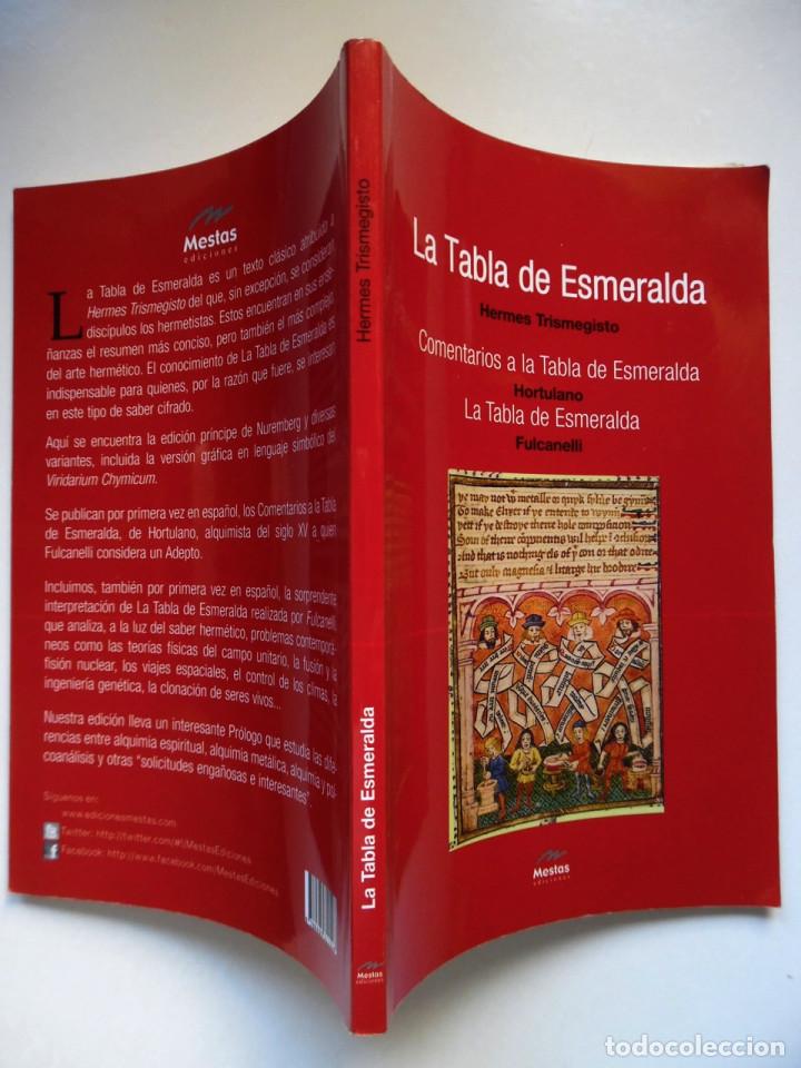 Libros de segunda mano: La tabla de Esmeralda, de Hermes Trimegistos. Hortulano, Fulcanelli, Miguel Angel Mu&ntilde;oz