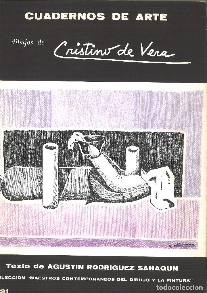 Gebrauchte B&uuml;cher: CUADERNOS DE ARTE DIBUJOS DE CRISTINO DE VERA. Agust&iacute;n Rodr&iacute;guez Sahagun