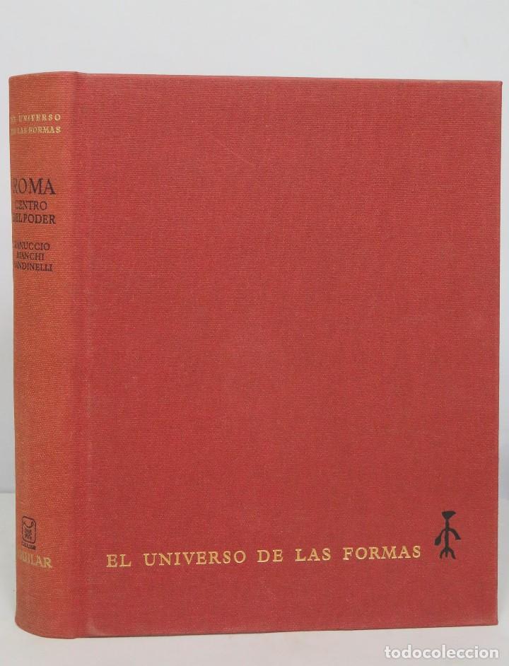 Libros de segunda mano: ROMA. CENTRO DEL PODER. RANCCIO BIANCHI BANDINELLI. AGUILAR. COL. UNIVERSO FORMAS - Foto 1