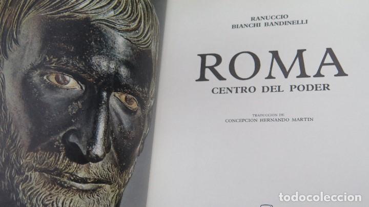 Libros de segunda mano: ROMA. CENTRO DEL PODER. RANCCIO BIANCHI BANDINELLI. AGUILAR. COL. UNIVERSO FORMAS - Foto 2