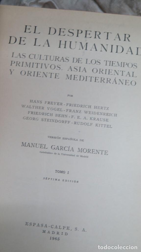 Libros de segunda mano: EL DESPERTAR DE LA HUMANIDAD. VV.AA. ILUSTRADO - Foto 2