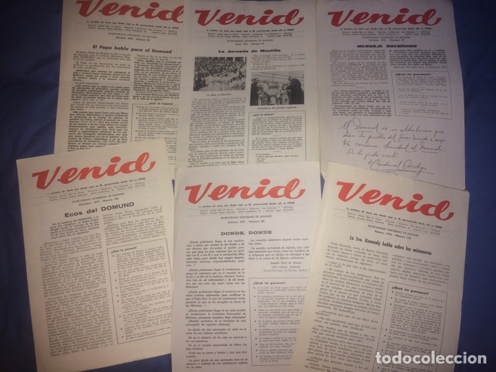 Libros de segunda mano: Venid. Publicaci&oacute;n religiosa de la Iglesia. Semana Santa