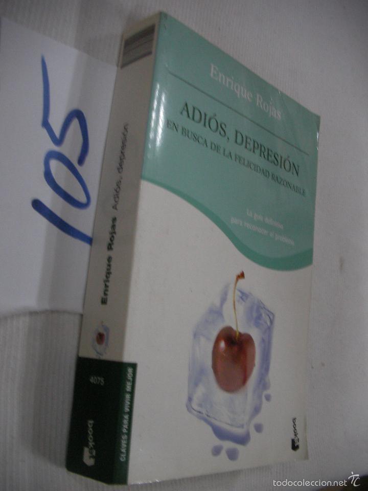 Libros de segunda mano: ADIOS, DEPRESION - ENRIQUE ROJAS - Foto 1
