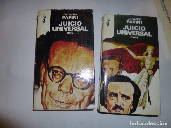 Libros de segunda mano: JUICIO UNIVERSAL, Giovanni Papini -II Tomos- - Foto 1