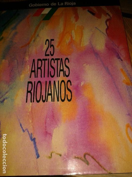 Libros de segunda mano: 25 ARTISTAS RIOJANOS. - Foto 1