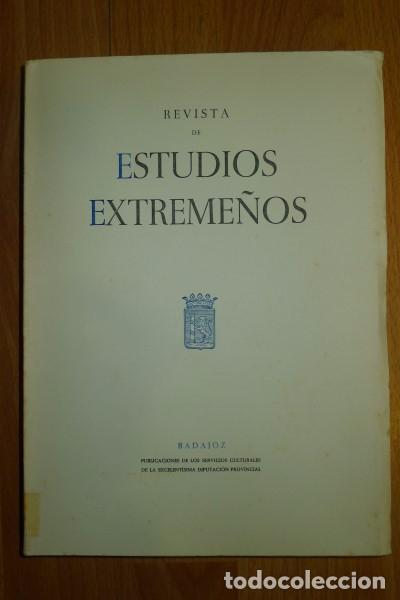 Gebrauchte B&uuml;cher: REVISTA  de estudios extreme&ntilde;os : Revista hist&oacute;rica, literaria y art&iacute;stica. Tomo XXX ; N&ordm; 1 ; 1974