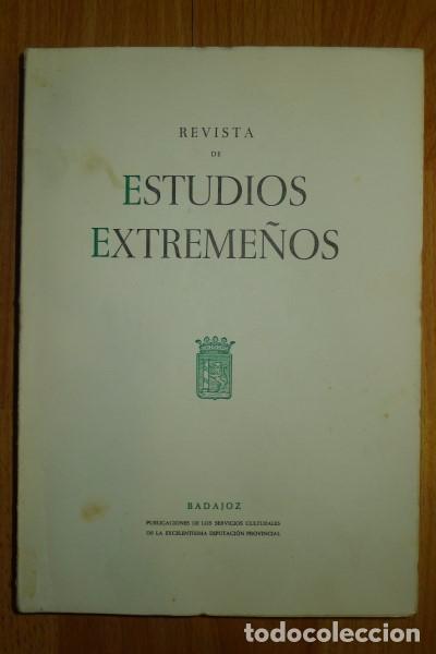 Gebrauchte B&uuml;cher: REVISTA  de estudios extreme&ntilde;os : Revista hist&oacute;rica, literaria y art&iacute;stica. Tomo XXXI ; N&ordm; 3 ; 1975
