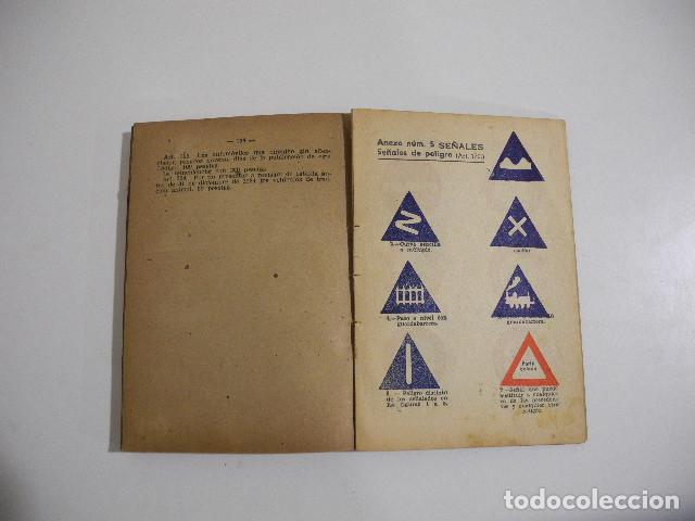 Libros de segunda mano: Codigo de la circulaci&oacute;n. 1948. Editorial Go&ntilde;i - Foto 4