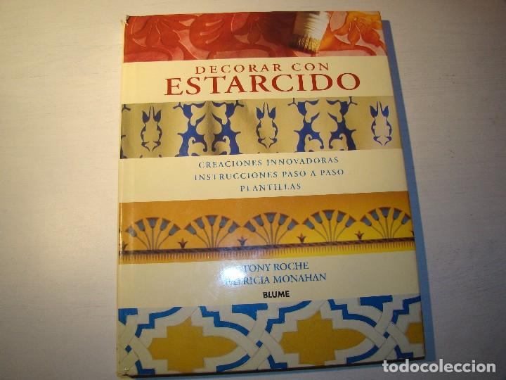 Libros de segunda mano: DECORAR CON ESTARCIDO - BLUME - Foto 1