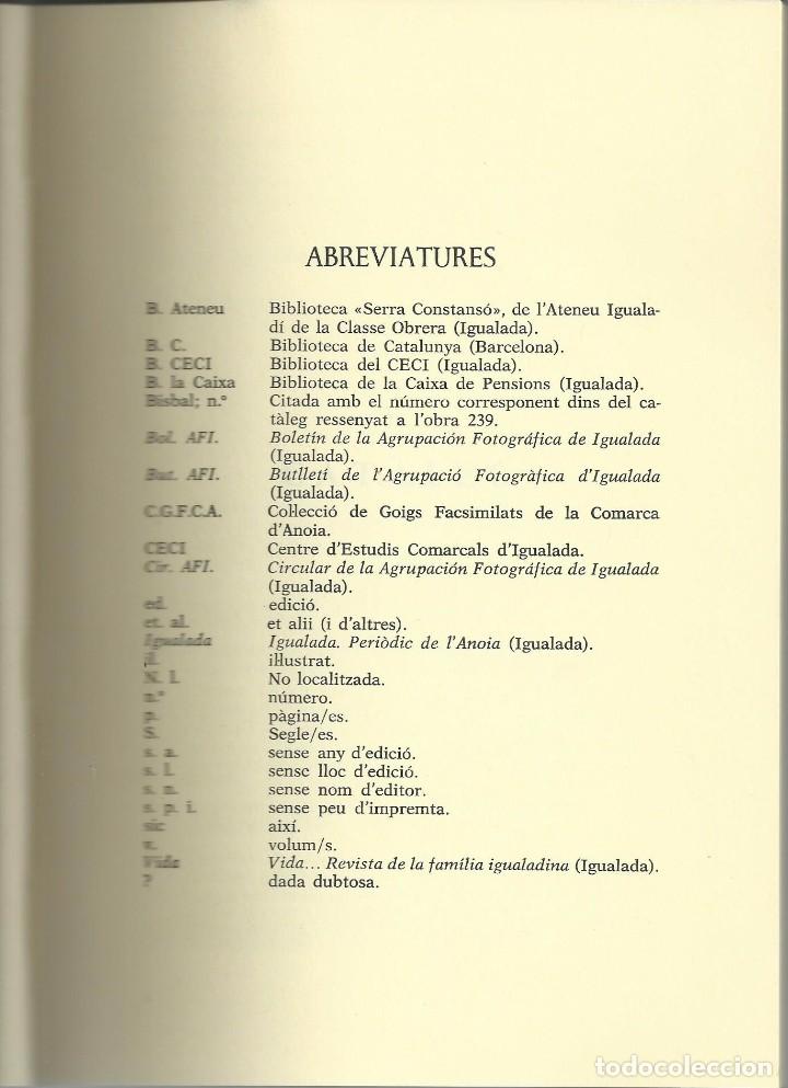 Libros de segunda mano: BIBLIOGRAFIA DE LA COMARCA DE LANOIA, MIQUEL TERMENS I GRAELLS, 1985 - Foto 5