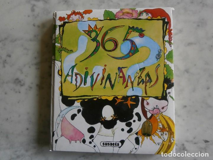 Libros de segunda mano: 365 adivinanzas - susaeta - - Foto 1