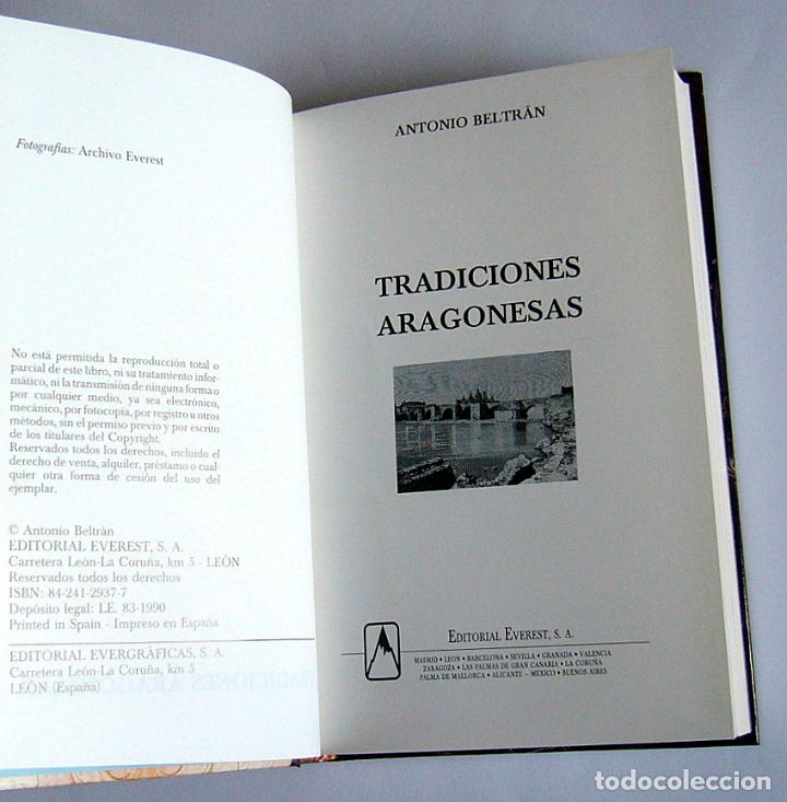 Libros de segunda mano: TRADICIONES ARAGONESAS - ANTONIO BELTRAN - LIBRO NUEVO - Foto 3