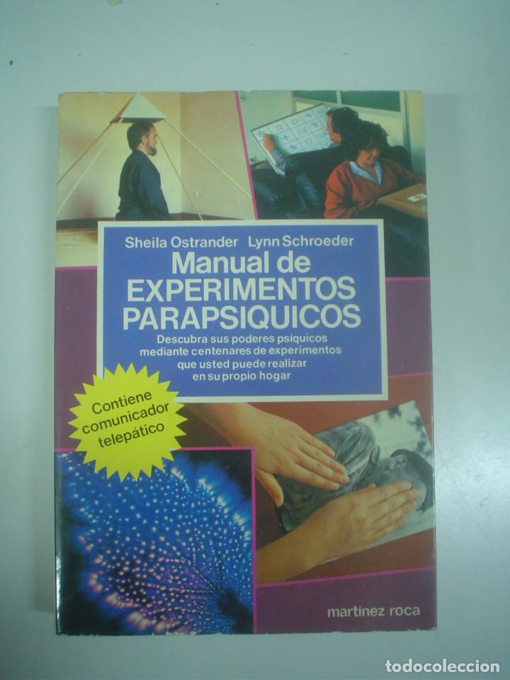 Libros de segunda mano: SHEILA OSTRANDE LYNN SCHROEDER: MANUAL DE EXPERIMENTOS PARAPSIQUICOS - Foto 1