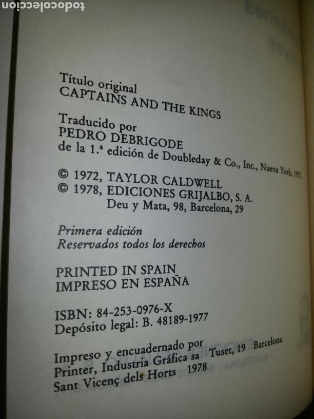 Libros de segunda mano: CAPITANES Y REYES / Primera edicion 1978 - Foto 2