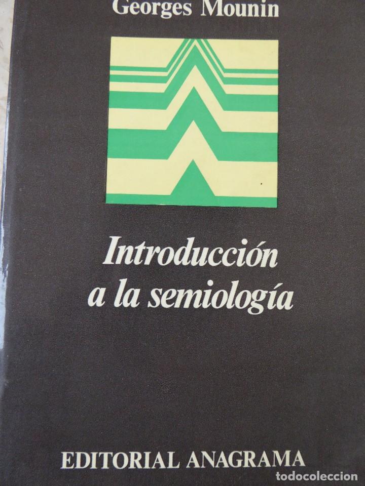 Libros de segunda mano: INTRODUCCI&Oacute;N A LA SEMIOLOG&Iacute;A. GEORGES MOUNIN - Foto 1