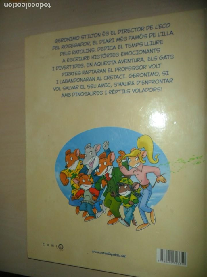 Libros de segunda mano: 263- Geronimo Stilton C&ograve;mic n&ordm; 7: Dinosaures en acci&oacute;! (Catal&aacute;n) - Foto 2
