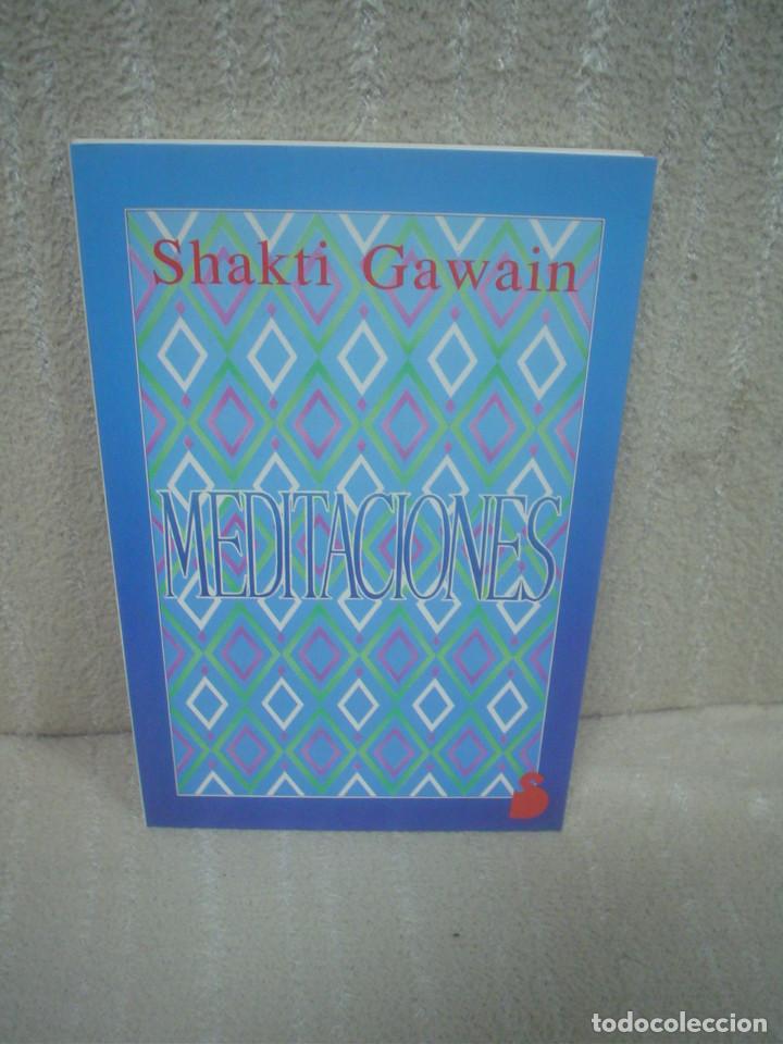 Libros de segunda mano: SHAKTI GAWAIN: MEDITACIONES - Foto 1