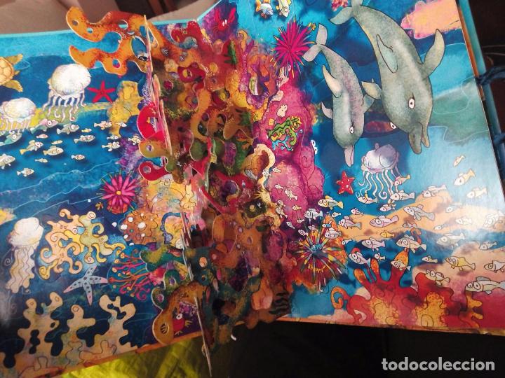 Libros de segunda mano: Libro Diorama 3D El fondo del mar - Foto 2