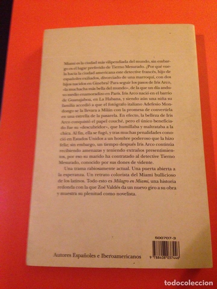 Libros de segunda mano: Libro, MILAGRO EN MIAMI de Zoe Valdes,- - Foto 2
