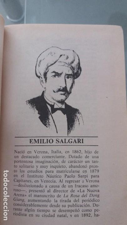 Libros de segunda mano: Libro el corsario negro Emilio Salgari a&ntilde;o 1981 - Foto 2