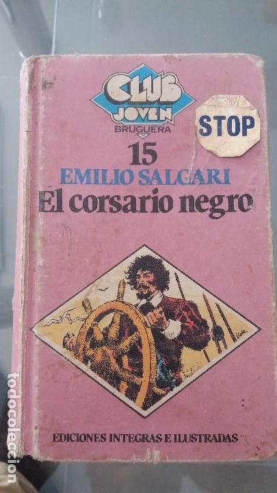 Libros de segunda mano: Libro el corsario negro Emilio Salgari a&ntilde;o 1981 - Foto 1