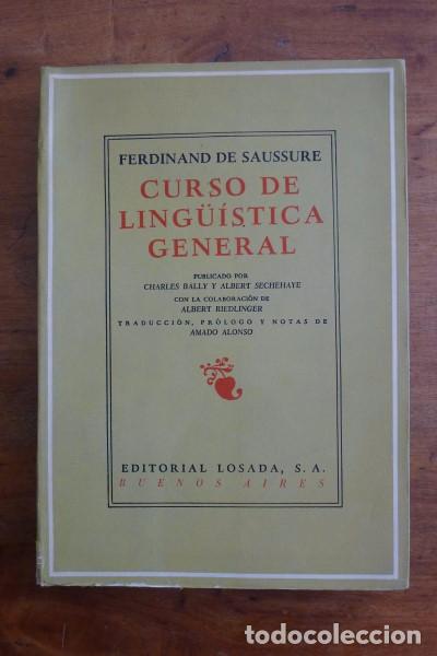 Libros de segunda mano: SAUSSURE, Ferdinand de. Curso de ling&uuml;&iacute;stica general - Foto 1