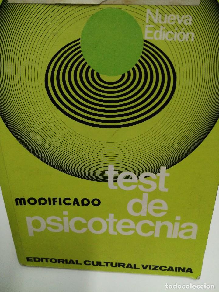Libros de segunda mano: TEST DE PSICOTECNIA - EDITORIAL CULTURAL VIZCAINA - Foto 1
