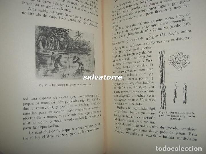 Libros de segunda mano: DANIEL BLANXART Y PEDRALS. MATERIAS TEXTILES.1954. - Foto 6