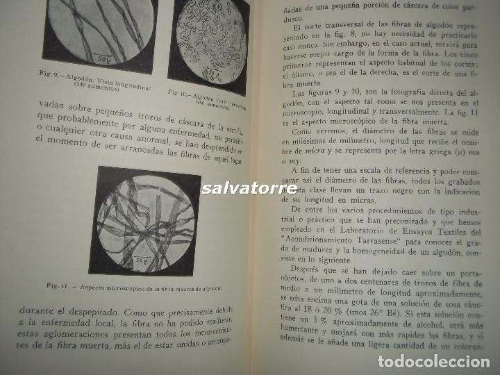 Libros de segunda mano: DANIEL BLANXART Y PEDRALS. MATERIAS TEXTILES.1954. - Foto 7