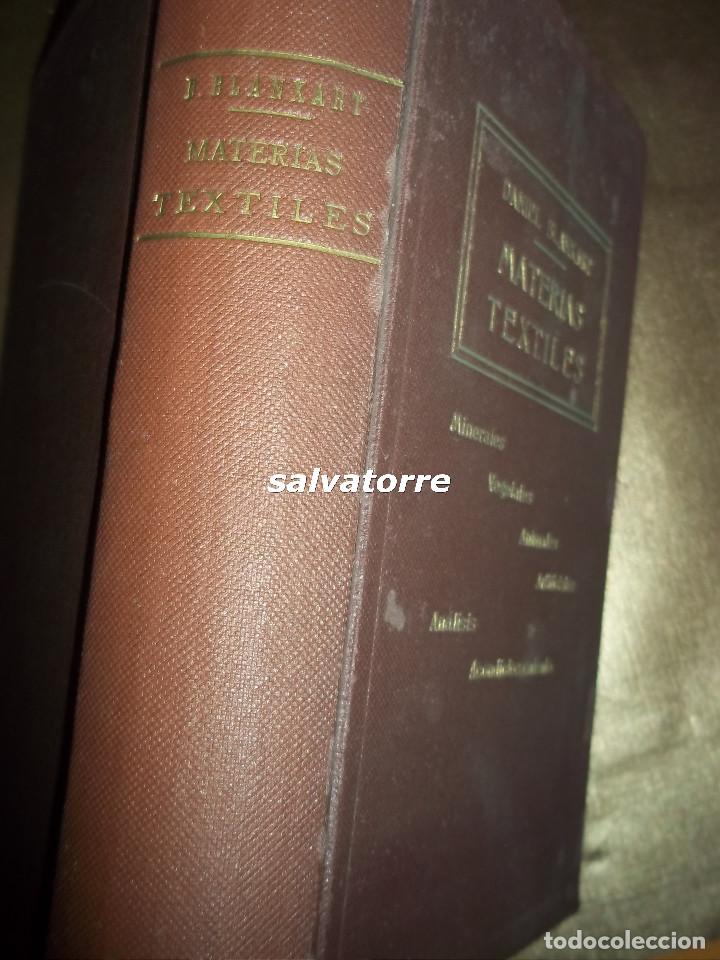 Libros de segunda mano: DANIEL BLANXART Y PEDRALS. MATERIAS TEXTILES.1954. - Foto 8