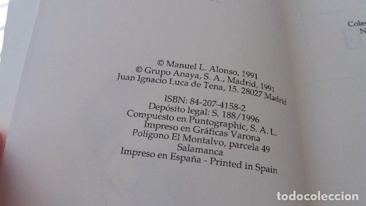 Libros de segunda mano: Libro el impostor Escritor Manuel L. Alonso. Editorial Anaya - Foto 2