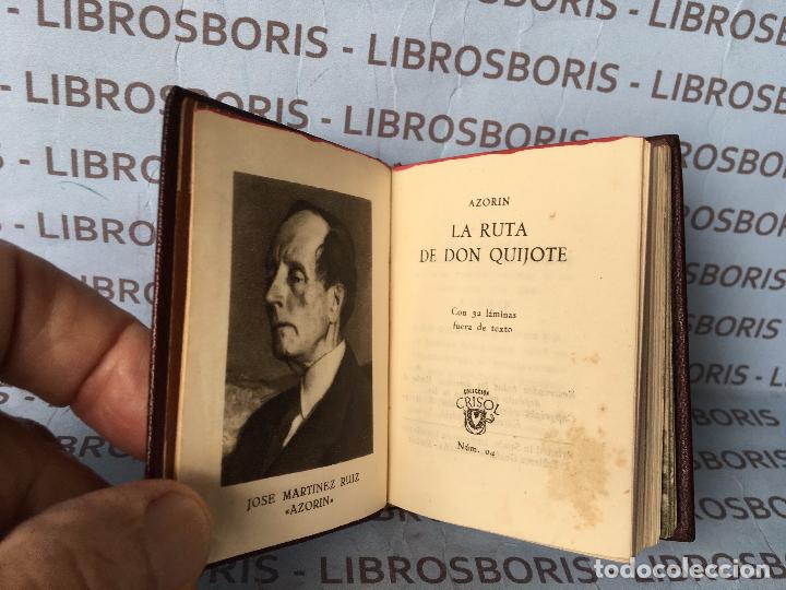 Libros de segunda mano: AZORIN - LA RUTA DE DON QUIJOTE - CRISOLIN 04 - AGUILAR - Foto 4