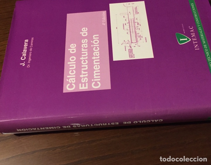 Libros de segunda mano: C&aacute;lculo de estructuras de cimentaci&oacute;n EHE. Intemac Cimentaciones - Foto 2