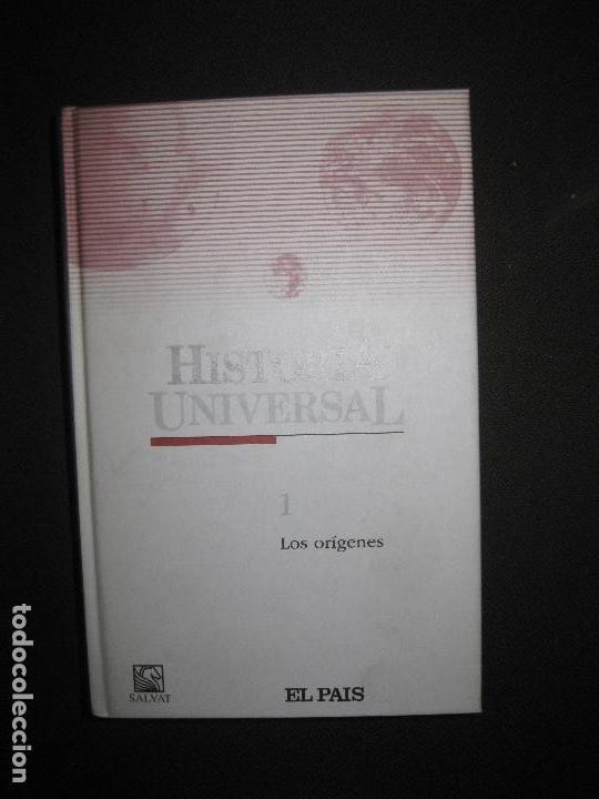 Libros de segunda mano: HISTORIA UNIVERSAL 1 . LOS ORIGENES. SALVAT - EL PAIS  2004. - Foto 1