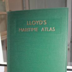 Libros de segunda mano: LLOYD'S MARITIME ATLAS.4ª EDICION 1961.INCLUDING LIST OF PORTS AND SHIPPING PLACES OF THE WORLD.. Lote 71401295