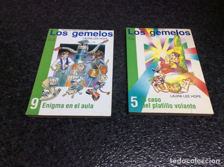 Libros de segunda mano: NUEVAS AVENTURAS LOS GEMELOS N&ordm; 5 Y 9 / LAURA LEE - Foto 1