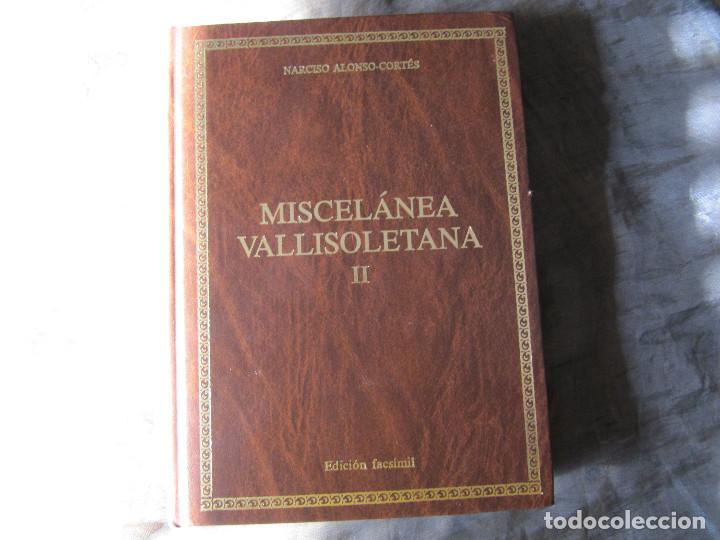 Libros de segunda mano: MISCEL&Aacute;NEA VALLISOLETANA. Tomo II y III - Foto 3